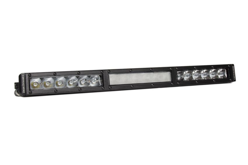 Diode Dynamics DD5030 18 In LED Light Bar Single Row Straight Clear Combo Each Stage Series