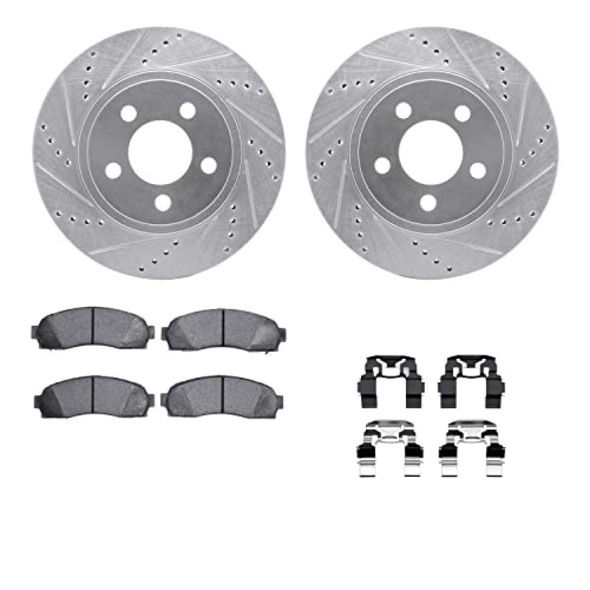 Dynamic Friction 7412-54058 Rotor Kit