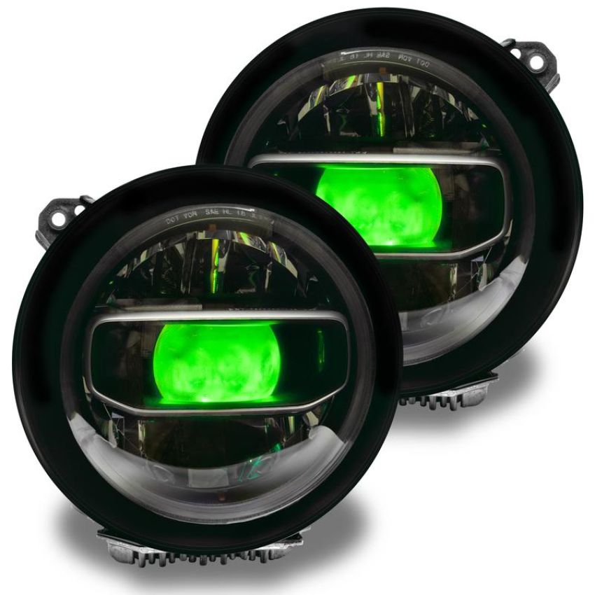 Oracle Lighting 4511-334 Jeep Wrangler JL / Gladiator JT ColorSHIFT(r) Projector Illumination Kit