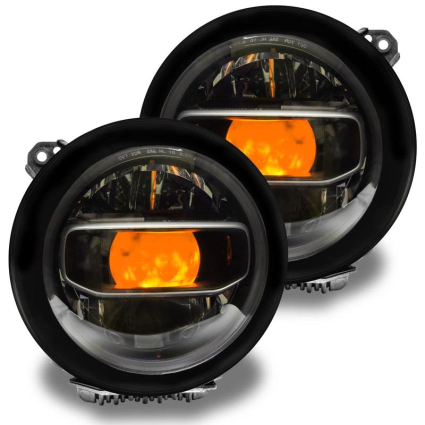Oracle Lighting 4511-334 Jeep Wrangler JL / Gladiator JT ColorSHIFT(r) Projector Illumination Kit
