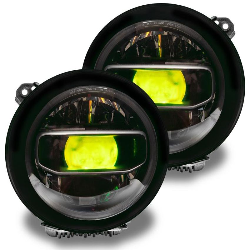 Oracle Lighting 4511-334 Jeep Wrangler JL / Gladiator JT ColorSHIFT(r) Projector Illumination Kit