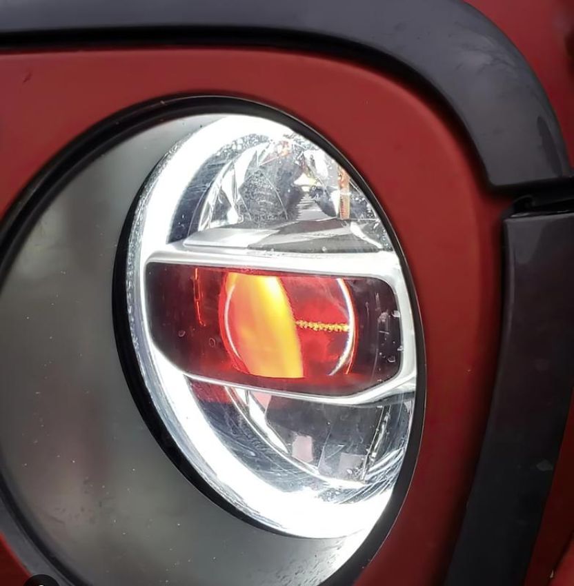 Oracle Lighting 4511-334 Jeep Wrangler JL / Gladiator JT ColorSHIFT(r) Projector Illumination Kit