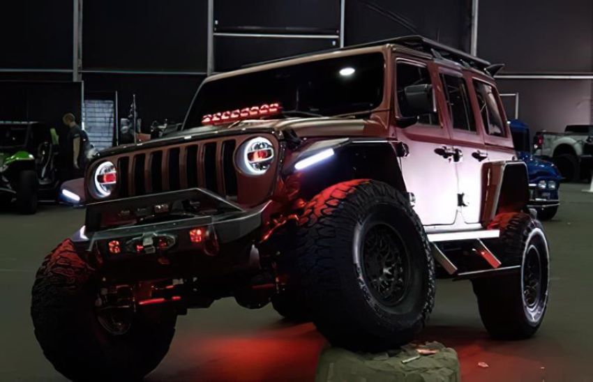 Oracle Lighting 4511-334 Jeep Wrangler JL / Gladiator JT ColorSHIFT(r) Projector Illumination Kit