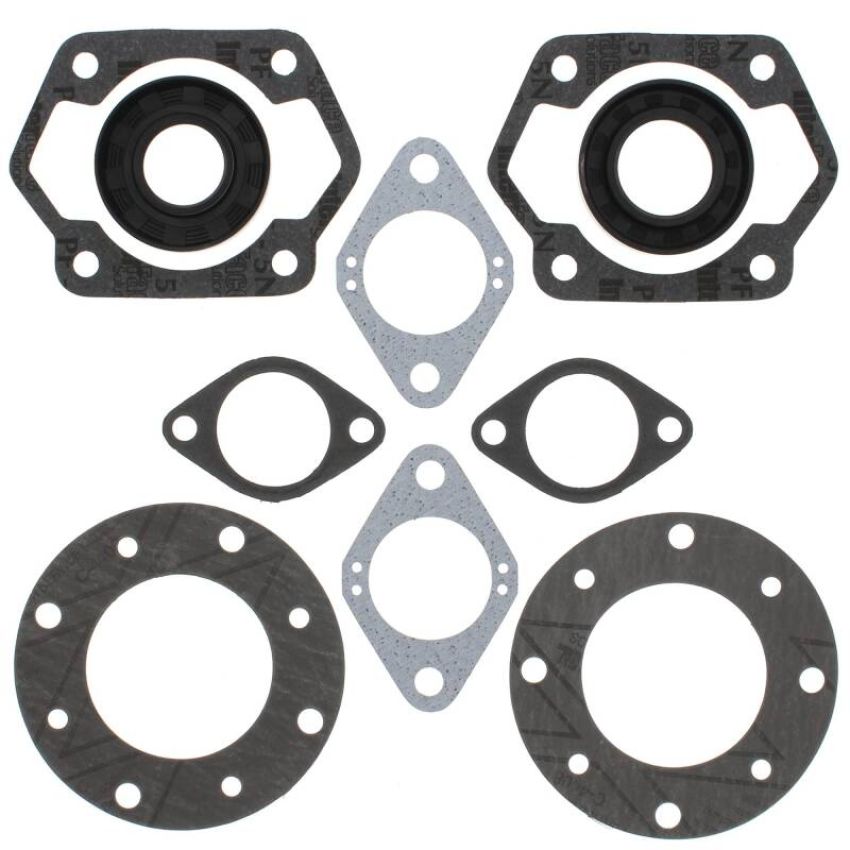 Vertex Pistons 711067 Vertex Gaskets 1972 Ski-Doo TNT 400 FA 398 Complete Gasket Kit w/ Oil Seals