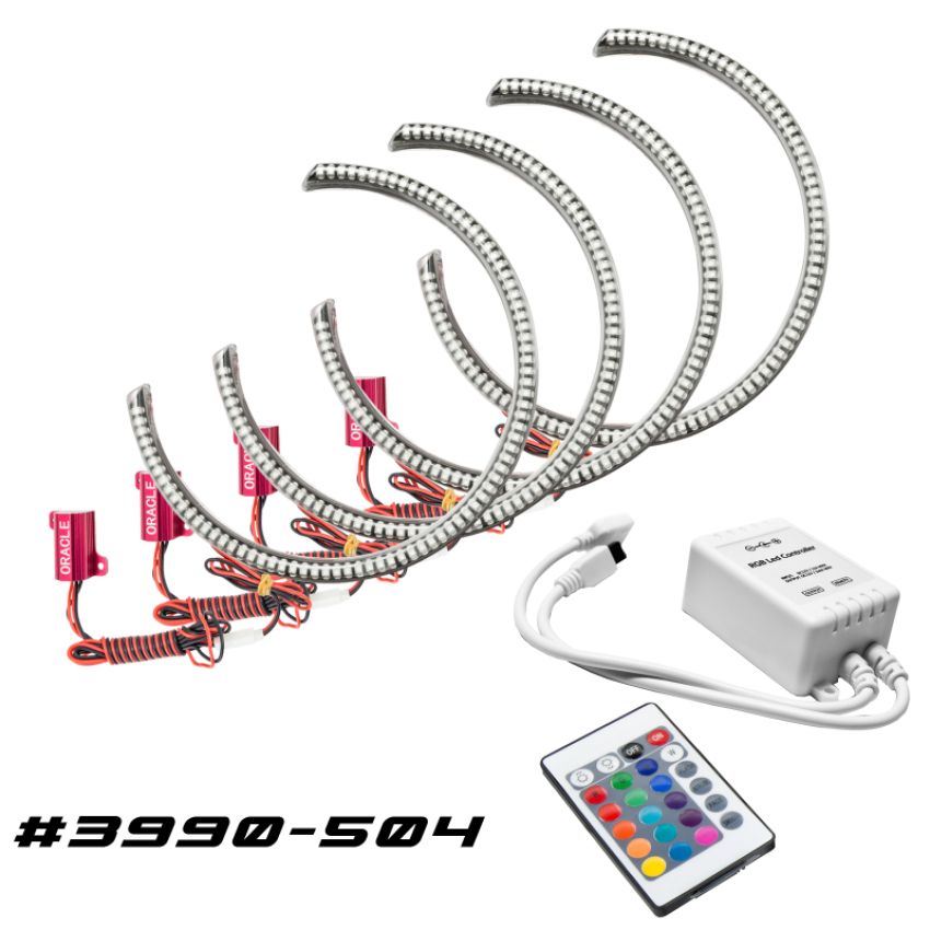 Oracle Lighting 3990-504 LED Waterproof Halo Kit, ColorSHIFT(tm) - Simple