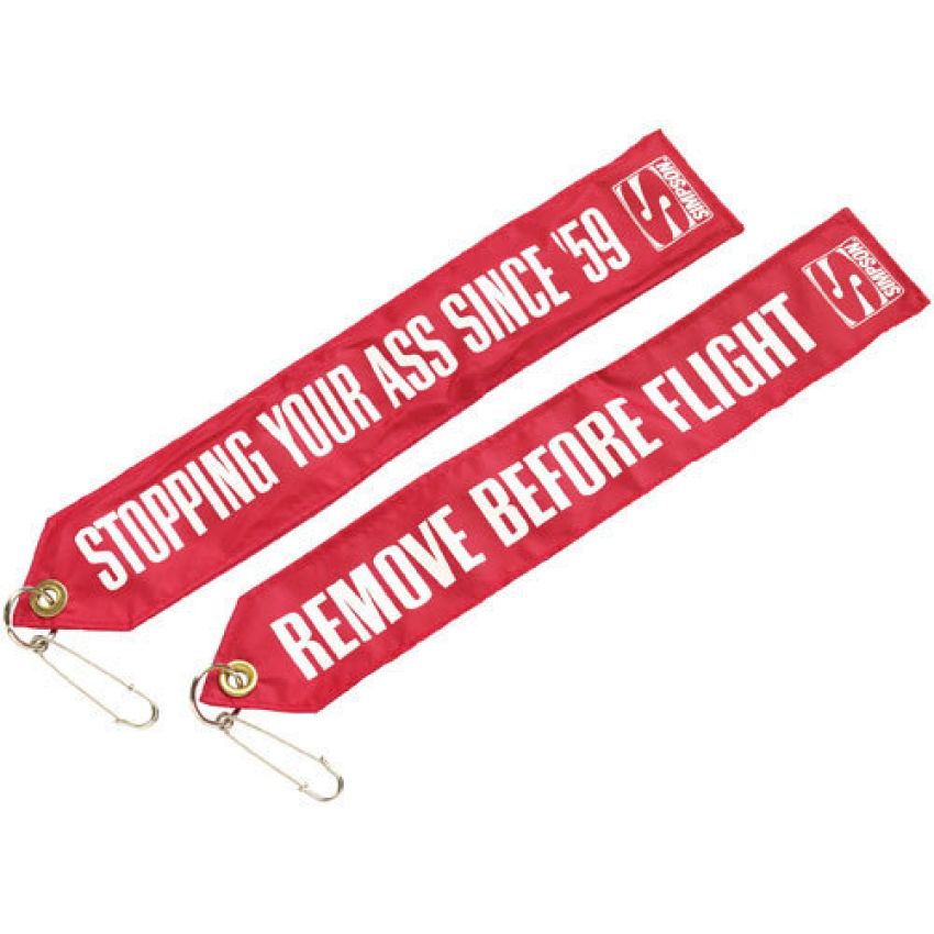 SIMPSON SAFETY SIMCHUTEFLAG Chute Tag Remove Before Flight