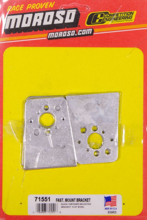MOROSO MOR71551 Quick Fastener Mtg Brkt Weld On- Lg & Sm Spring