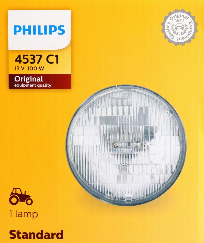 Philips 4537C1 Philips Standard Sealed Beam 4537