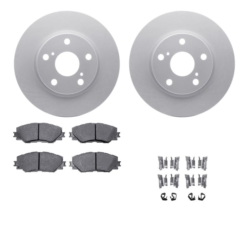 Dynamic Friction 4512-76180 Rotor Kit