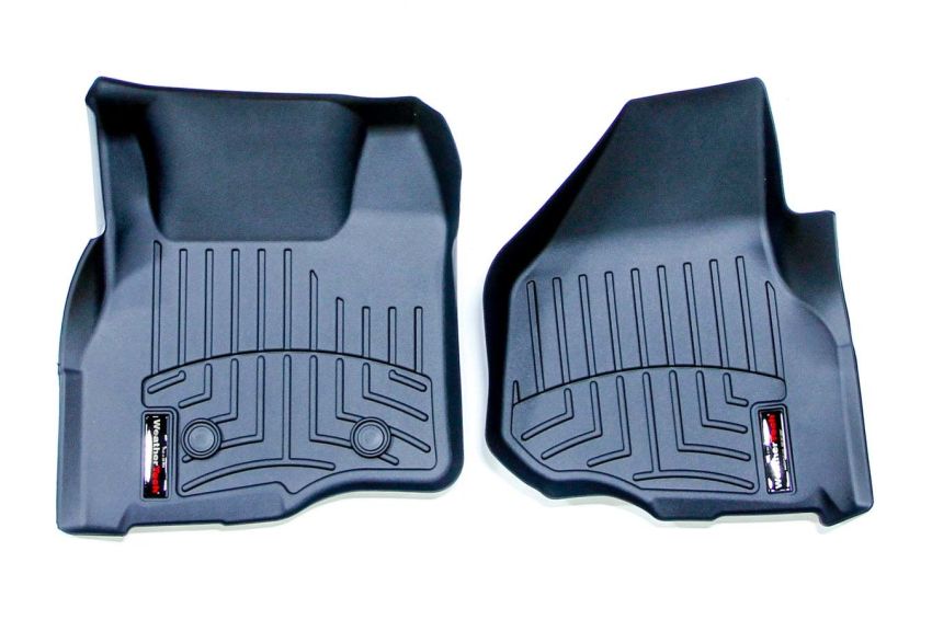 WEATHERTECH WEA443051 11- F250 Front Floor Liners Black