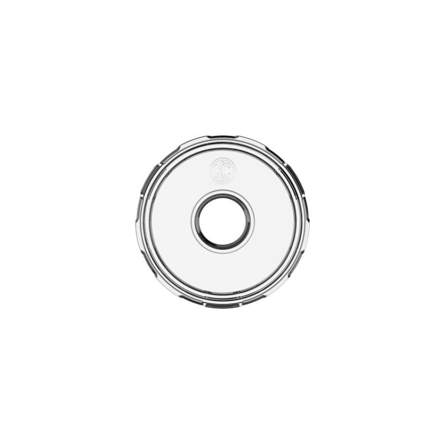 KC HiLiTES 4400 KC Cyclone V2 LED - Replacement Lens - Clear - Single