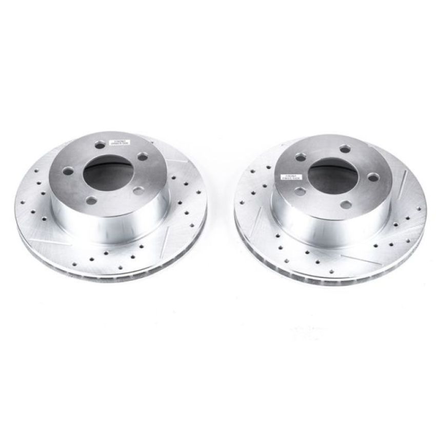 PowerStop AR8722XPR PowerStop Evolution Performance Drilled, Slotted & Plated Brake Rotor Pair