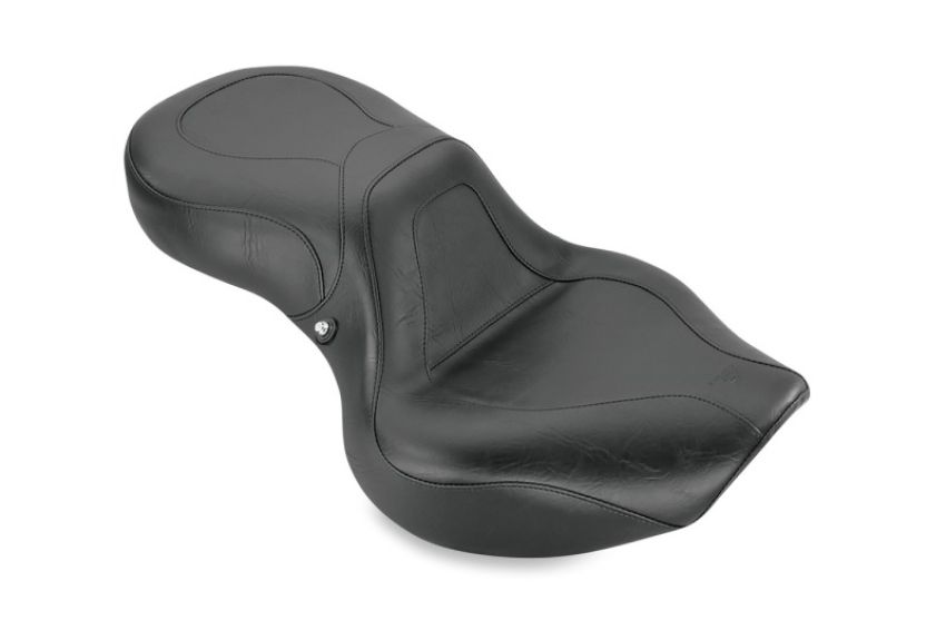 Mustang Motorcycle 75029 Mustang 01-08 Honda VT750DC Spirit Sport Touring 1PC Seat - Black