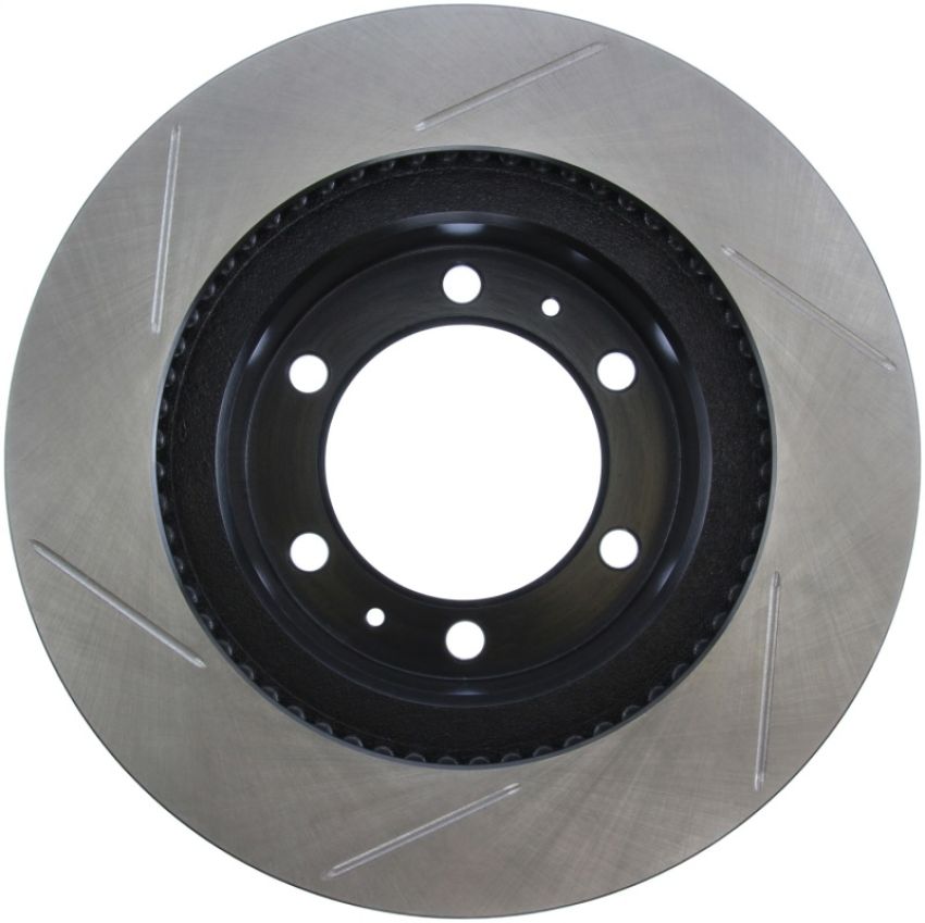 Stoptech 126.44129SL Power Slot 05-09 Toyota Tacoma/03-09 4 Runner Slotted Left Front Rotor