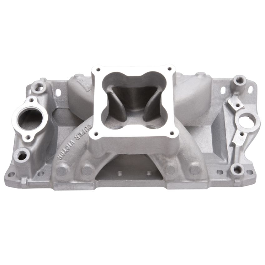 EDELBROCK EDE2971 SBC Super Victor 4500 Manifold - 23 Degree