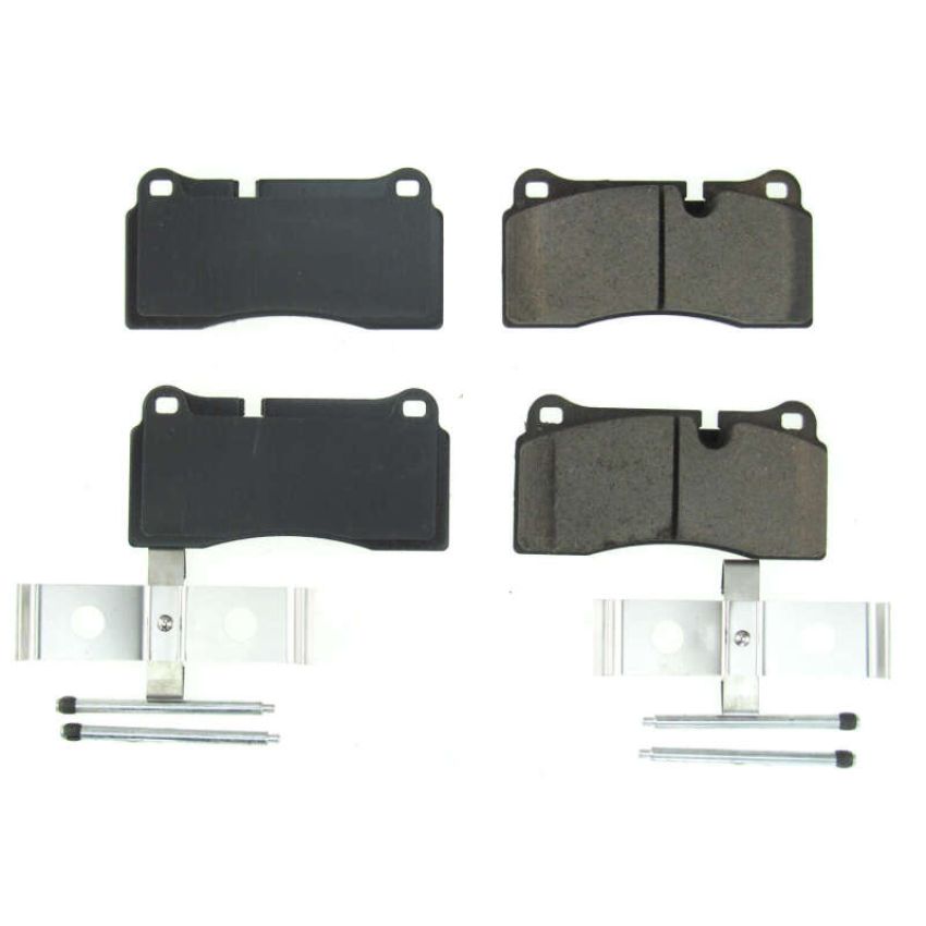 PowerStop 17-1155 PowerStop - Z17 Low-Dust Ceramic Brake Pads with Hardware