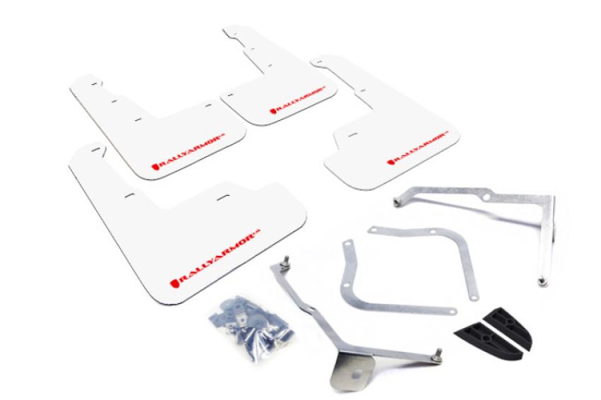 Rally Armor MF32-UR-WH/RD White/Red Logo