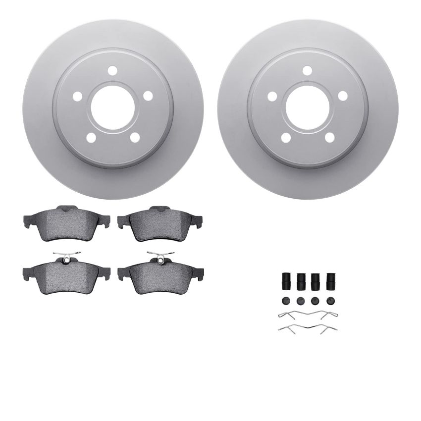 Dynamic Friction 4512-99058 Rotor Kit