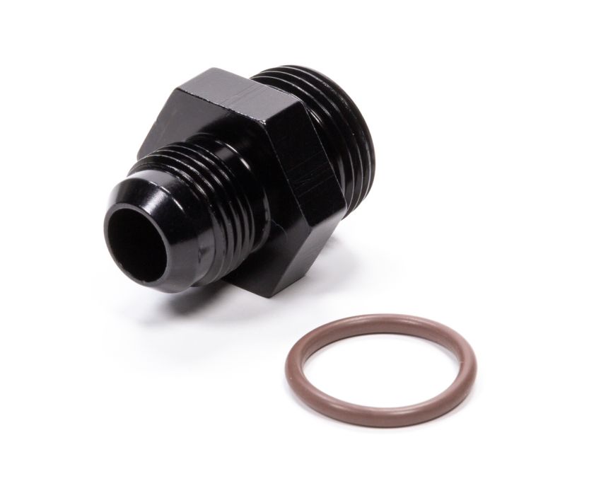FRAGOLA FRG495107-BL #10 x 1-1/16-12 (#12) Radius O-Ring Fitting Bk