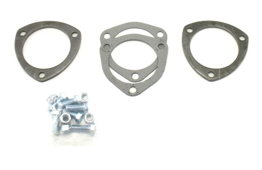 PATRIOT EXHAUST PEPH7260 Collector Flanges - 1pr 3-Bolt- 3in Dia.