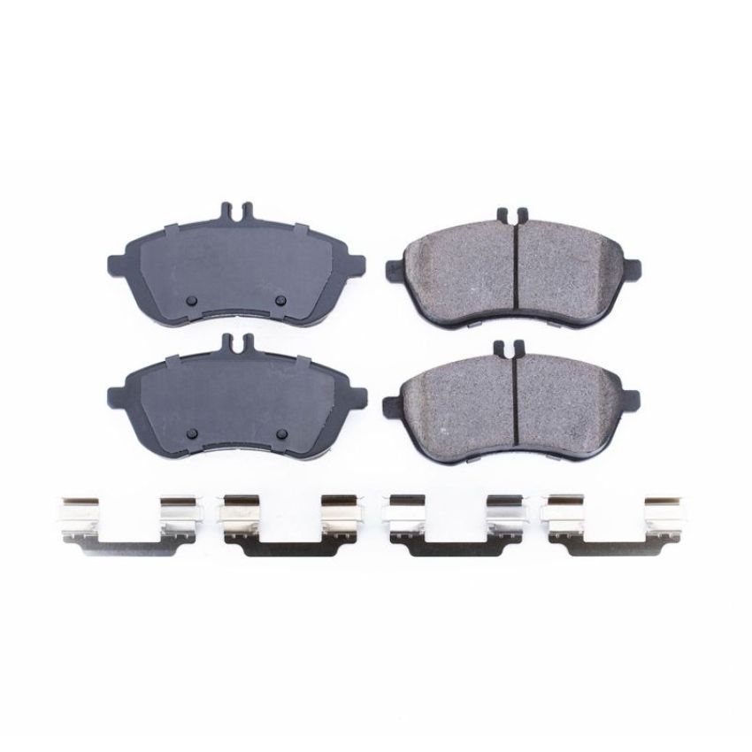 PowerStop 17-1340 PowerStop - Z17 Low-Dust Ceramic Brake Pads with Hardware