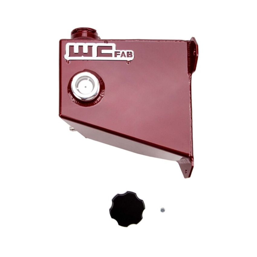 Wehrli WCF100542-RED 04.5-07 Dodge 5.9L Cummins OEM Placement Coolant Tank Kit - WCFab Red