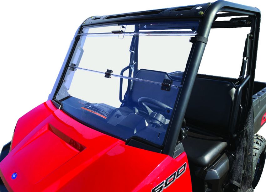 QuadBoss 375783 17-21 Polaris Ranger 500 Windbreak Folding Windshield