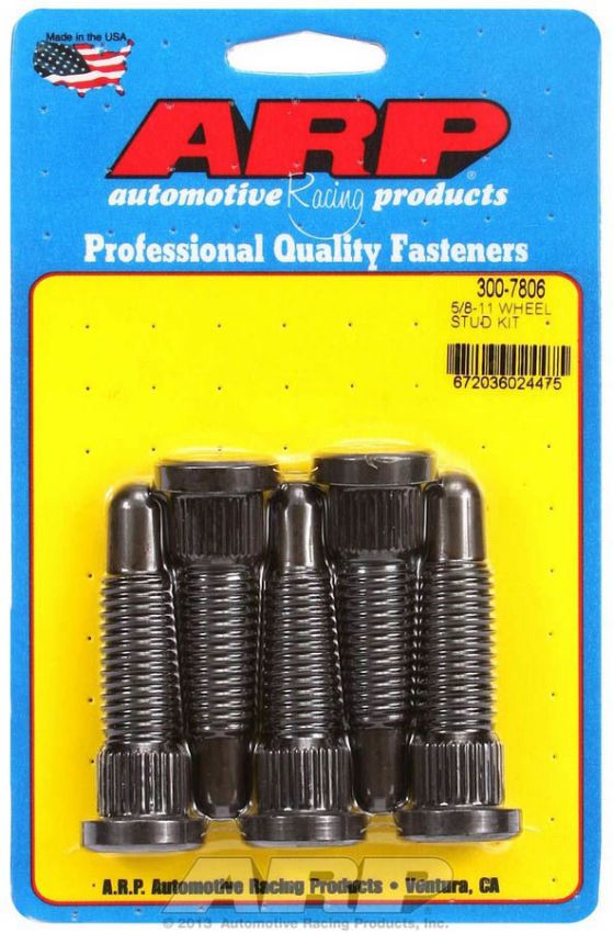 ARP ARP300-7806 Nascar Wheel Stud Kit 2.650 UHL (5)
