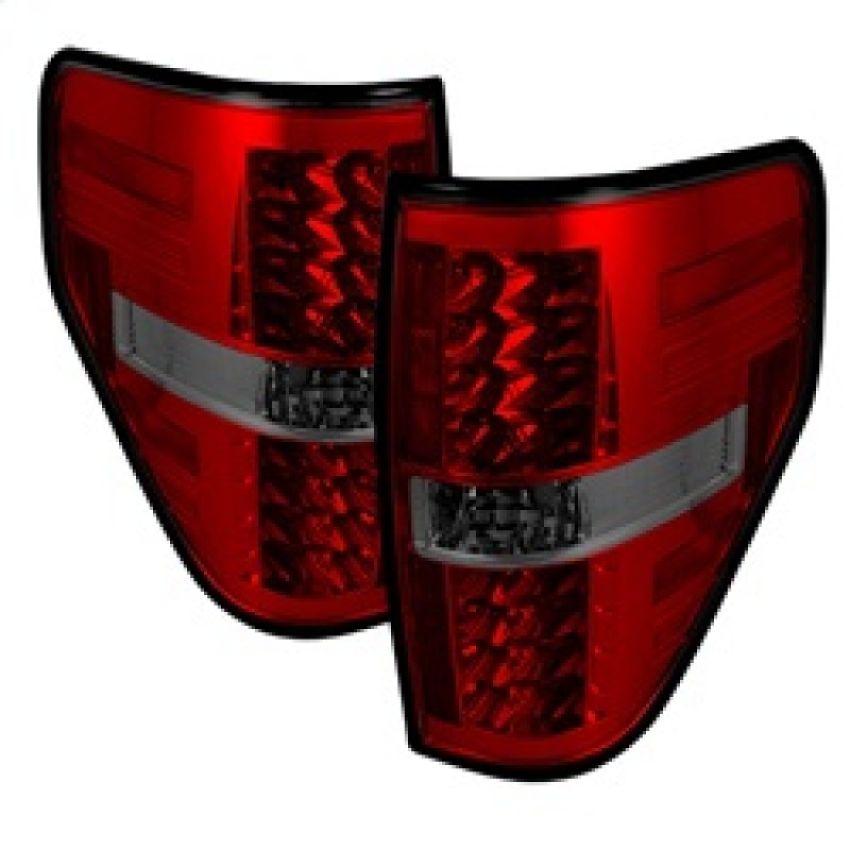 SPYDER 5012012 LED Tail Lights - Red Smoke