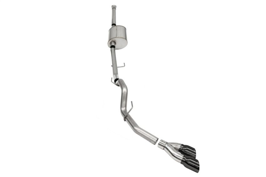 CORSA Performance 21160BLK Corsa 2021-2024 Ford F-150 SuperCrew/6.5in Bed 5.0L V8 Sport Cat-Back Single Side Exit-BlackPVD