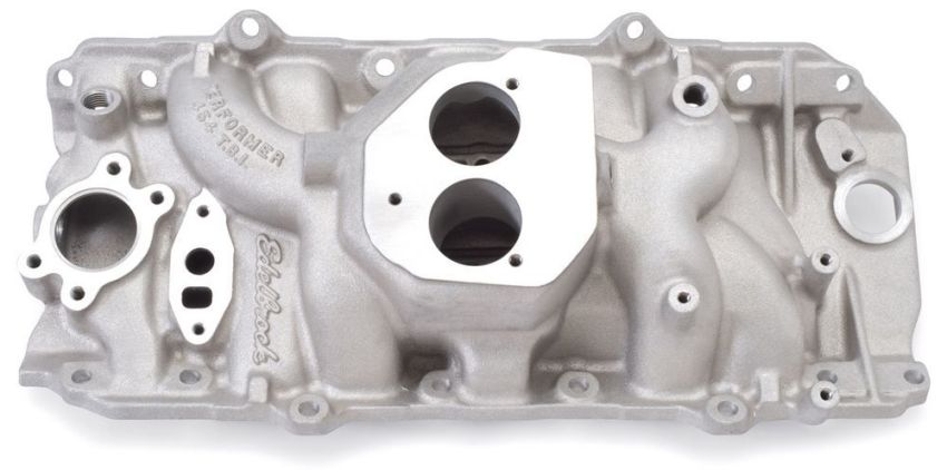 EDELBROCK EDE3764 BBC Performer Manifold - w/EGR 87-90 454