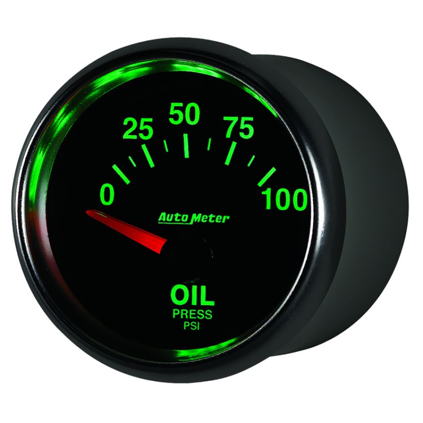 AutoMeter 3827 GAUGE, OIL PRESSURE, 2 1/16