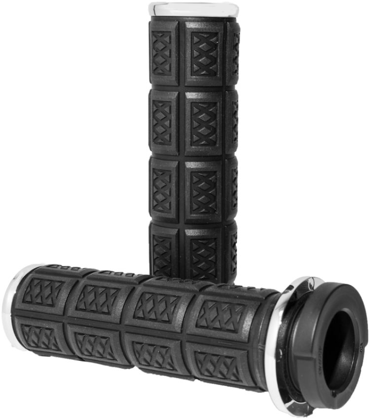 Kuryakyn 10035-1 Enygma Grips Throttle-By -Wire - Chrome