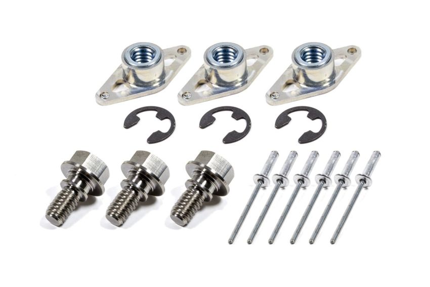 TRIPLE X RACE COMPONENTS TXRSC-WH-7841 Wheel Cover Retainer Kit 1-3/8 TI Bolt 3-Pack