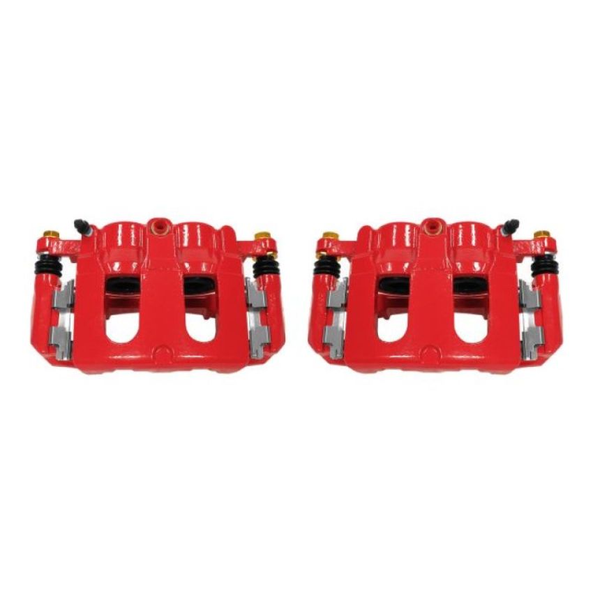 PowerStop S5214 Red Powder Coated Calipers