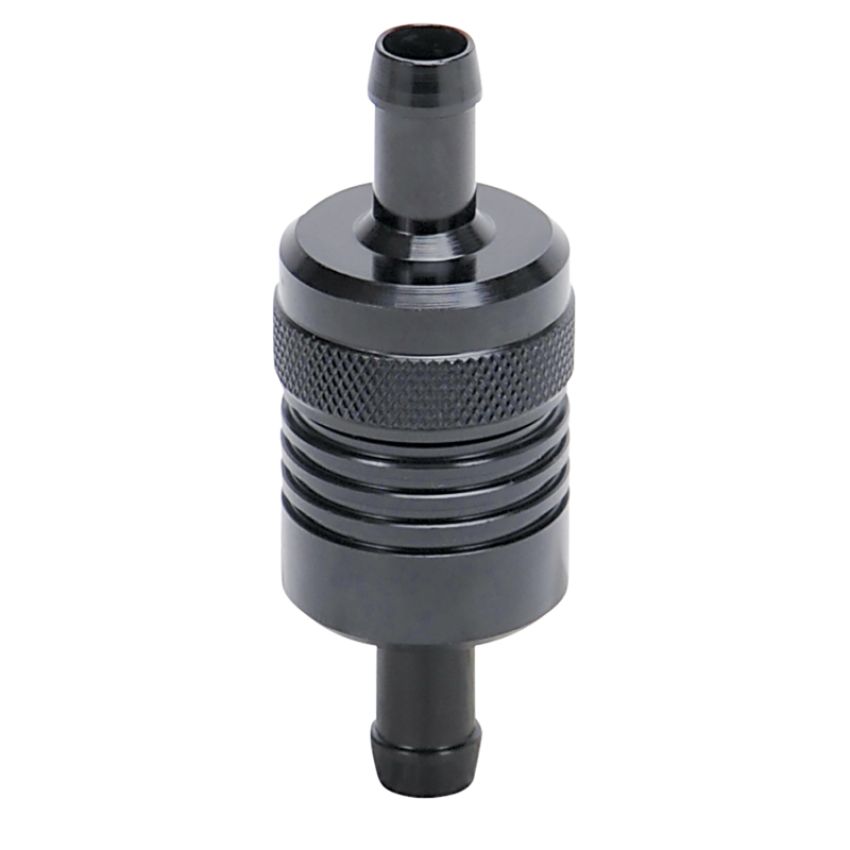 Russell 645150 Performance Black Street Fuel Filter (3in Length 1-1/8in diameter 3/8in inlet/outlet)