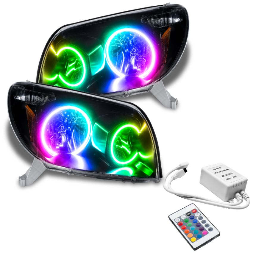 Oracle Lighting 7118-504 SMD Pre-Assembled Headlights, Black Bezel, ColorSHIFT(tm) - Simple