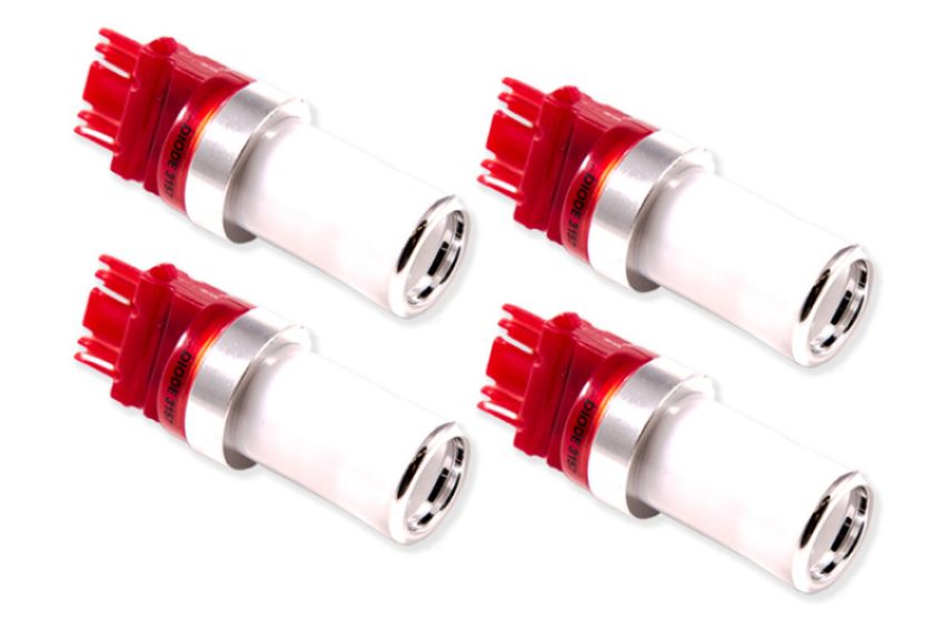 Diode Dynamics DD0056Q 07-13 GMC Sierra 1500 Rear Turn/Tail Light LED 3157 Bulb HP48 LED - Red Set of 4