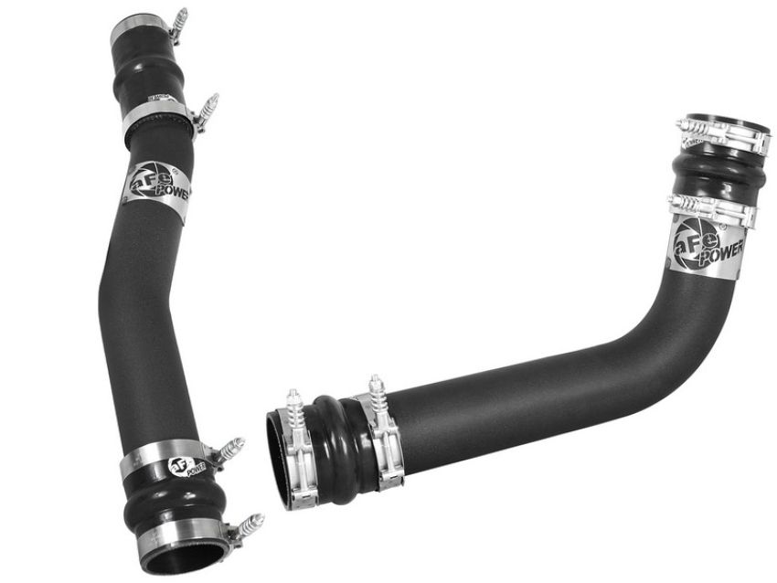 aFe Power 46-20014 BladeRunner 3 IN Aluminum Hot and Cold Charge Pipe Kit Black