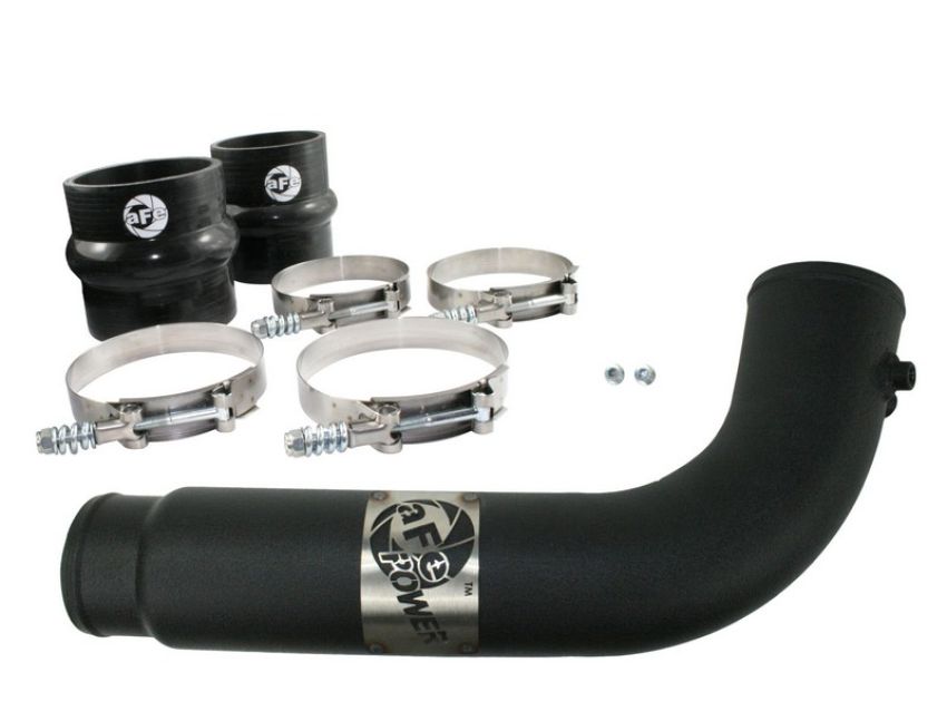 aFe Power 46-20039 BladeRunner 3-1/2 IN Aluminum Cold Charge Pipe Black
