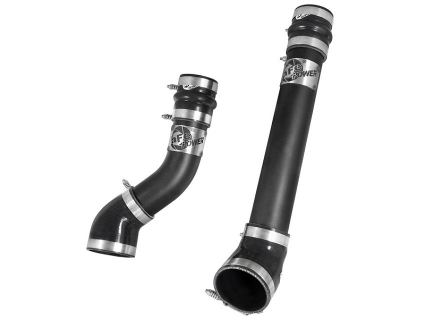 aFe Power 46-20064-B BladeRunner 3 IN Aluminum Hot and Cold Charge Pipe Kit Black