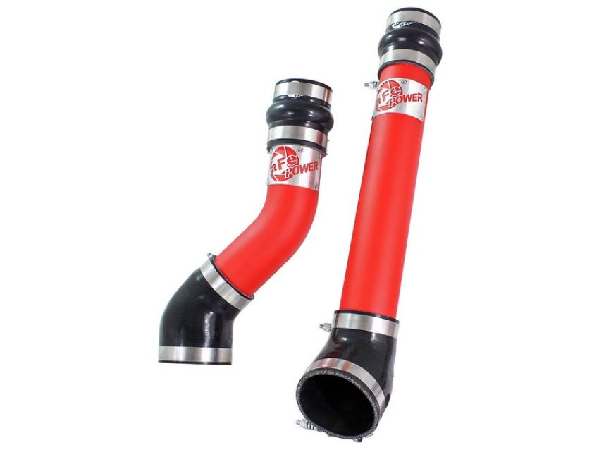 aFe Power 46-20064-R BladeRunner 3 IN Aluminum Hot and Cold Charge Pipe Kit Red