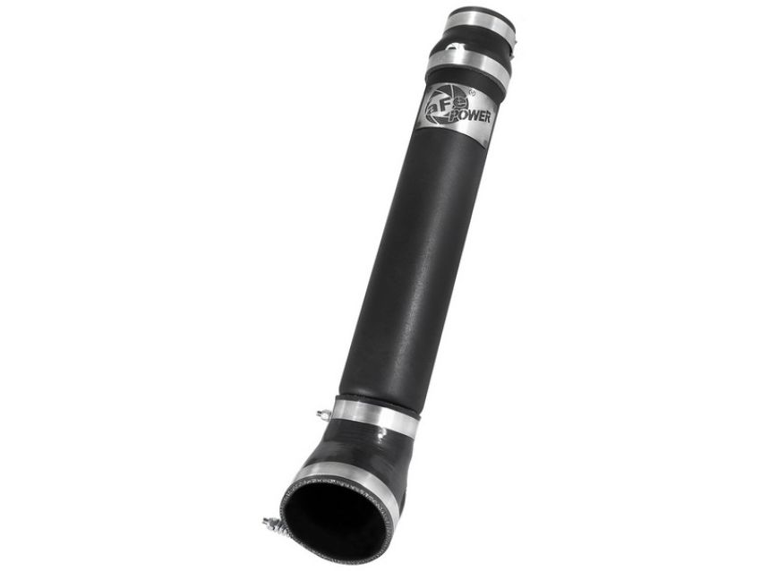 aFe Power 46-20067-B BladeRunner 3-1/2 IN Aluminum Cold Charge Pipe Black