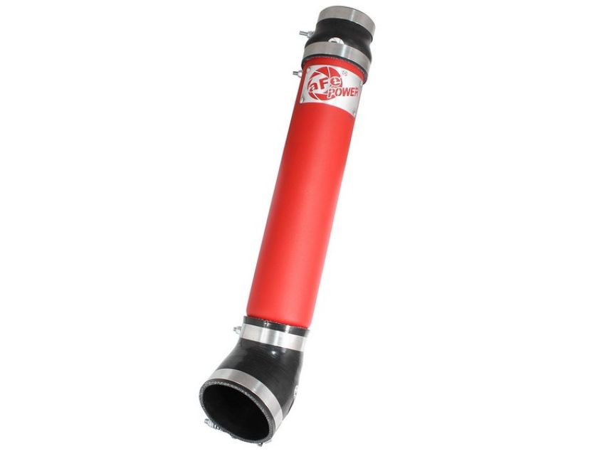 aFe Power 46-20067-R BladeRunner 3-1/2 IN Aluminum Cold Charge Pipe Red