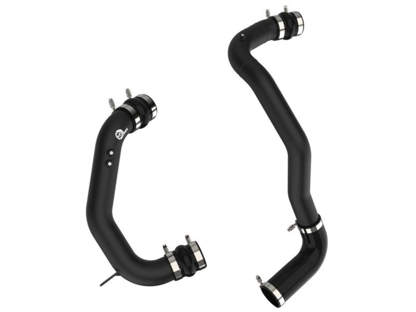 aFe Power 46-20074-B BladeRunner 3 IN Aluminum Hot and Cold Charge Pipe Kit Black
