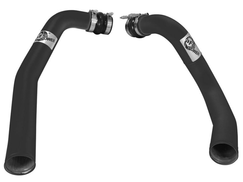 aFe Power 46-20094-B BladeRunner 3 IN Aluminum Hot and Cold Charge Pipe Kit Black