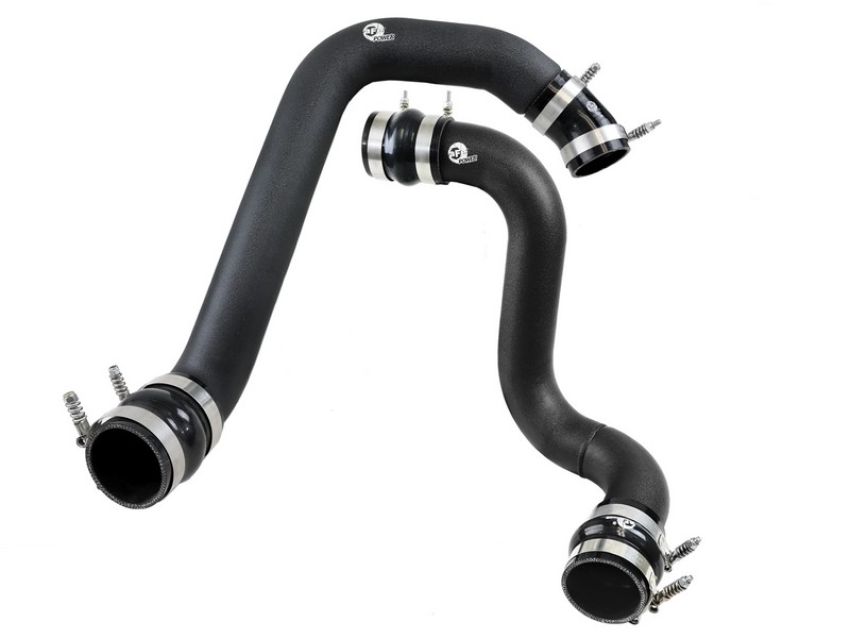 aFe Power 46-20104-B BladeRunner 3 IN Aluminum Hot and Cold Charge Pipe Kit Black
