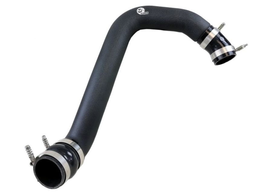 aFe Power 46-20108-B BladeRunner 3 IN Aluminum Hot Charge Pipe Black