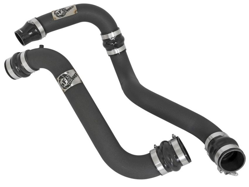 aFe Power 46-20114-B BladeRunner 3 IN Aluminum Hot and Cold Charge Pipe Kit Black