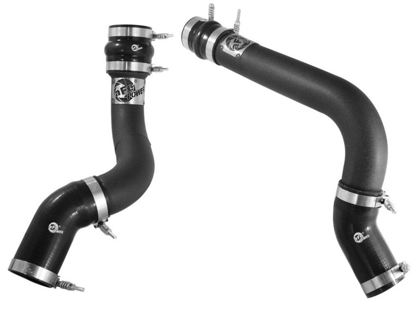 aFe Power 46-20134-B BladeRunner 3 IN Aluminum Hot and Cold Charge Pipe Kit Black